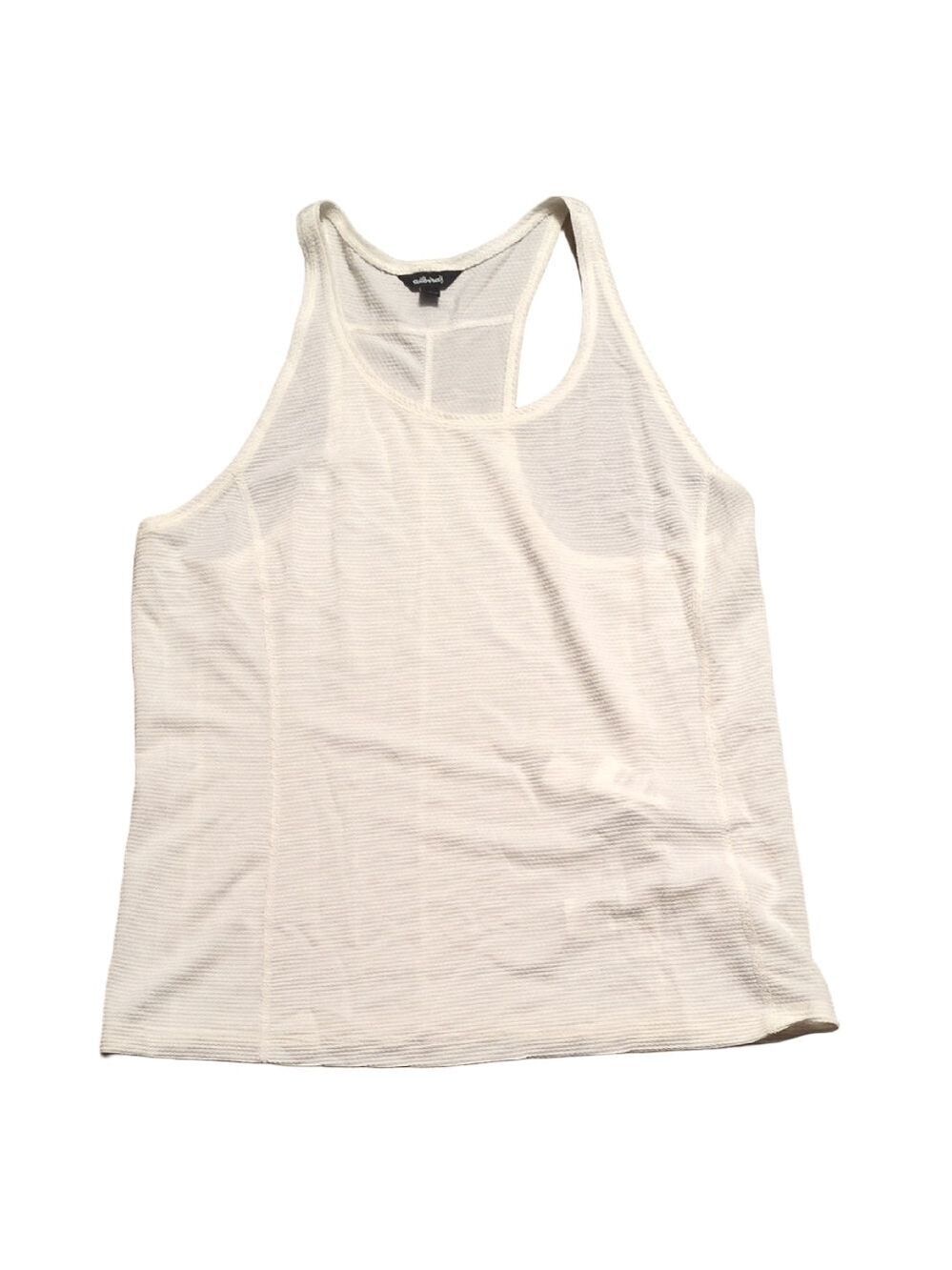 Allbirds Ivory Maerino Wool Blend All Natural Run Tank Size Large